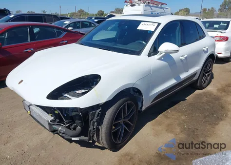 2024 Porsche Macan T из США, поврежденный, VIN WP1AA2A59RLB08716